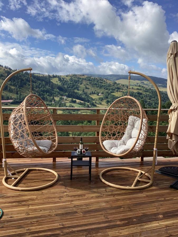 Les Chalets Bambi & Jacuzzi Privatif La Bresse Eksteriør billede